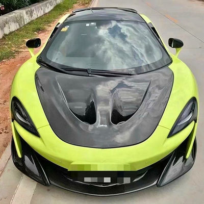 Fibra de carbono de alta calidad para McLaren 570S 540C 650S 600LT Modernizado P1 estilo de fibra de carbono seco Hood Hood