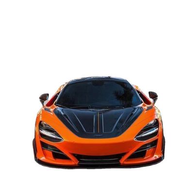 Fibra de carbono seca para McLaren 720s Kit de carrocería de fibra de carbono 720s Moderado al estilo MSY Frente y trasero del parachoques
