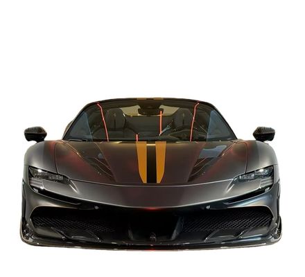 Ferrari SF90 Cuerpo de fibra de carbono SF90 KY PP Difusor de plástico