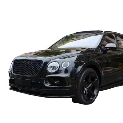 Para Bentley Bentayga Kit de cuerpo de fibra de carbono Bentayga actualiza el estilo W12 de fibra de carbono delantera de labio difusor
