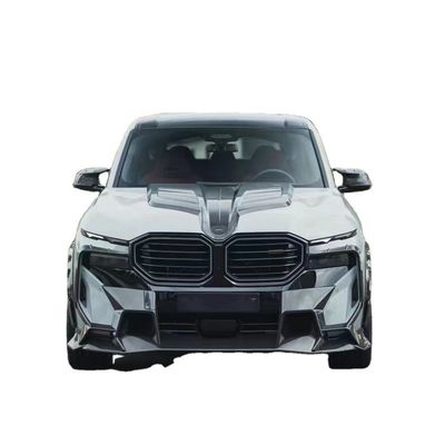 XM BMW Body Kit MSY estilo de fibra de carbono delantero del parachoques de aire, protector del capó, kit de cuerpo ancho