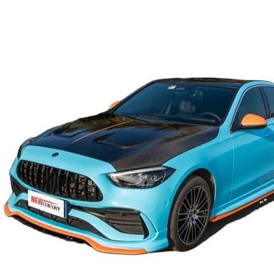 Repuestos de automóviles para Mercedes W206 C180C260 C300 Capó de fibra de carbono W206 Capó de fibra de carbono
