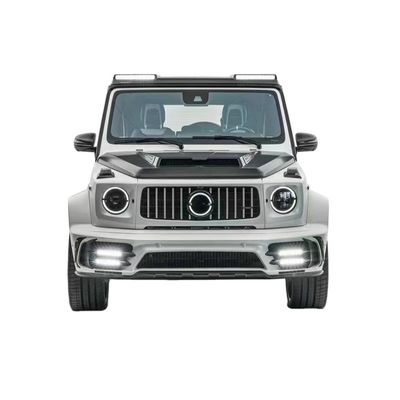 Repuestos de automóviles para Mercedes W464 G500 G550 G63 Kit de carrocería W464 G500 G550 G63 Kit de carrocería de fibra de carbono de estilo MSY mejorado