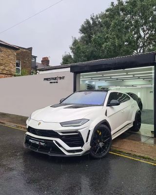 Lamborghini Urus Cuerpo de fibra de carbono Kit URUS 1016 estilo de fibra de carbono Difusor del labio delantero spoiler capó arco de la rueda