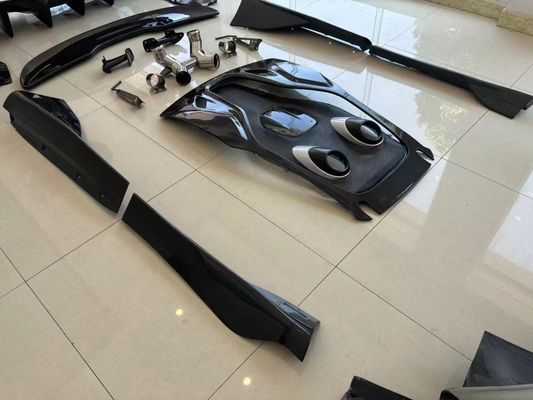 McLaren 540c 570s 570gt Kit de carrocería de fibra de carbono 540c 570s 570gt Modernizado estilo 600LT delantero y trasero del parachoques