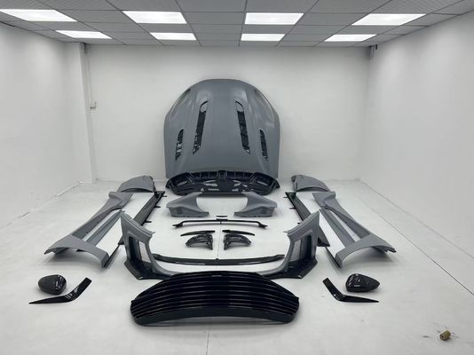 Aston Martin DB11 Fibra de carbono del cuerpo Kit DB11 estilo mansory delantero y trasero del parachoques falda lateral del guardabarros del capó del spoiler