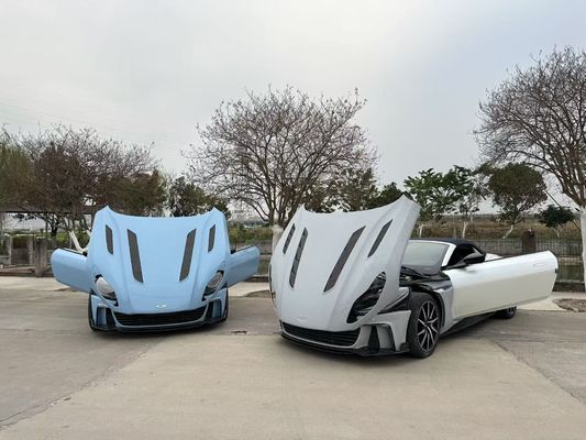Aston Martin DB11 Fibra de carbono del cuerpo Kit DB11 estilo mansory delantero y trasero del parachoques falda lateral del guardabarros del capó del spoiler