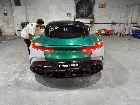 Aston Martin DB11 Fibra de carbono del cuerpo Kit DB11 estilo mansory delantero y trasero del parachoques falda lateral del guardabarros del capó del spoiler