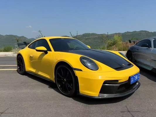 Porsche 992 Cuerpo de fibra de carbono Kit 992 estilo GT3 delantero y trasero parachoques lateral falda spoiler capucha