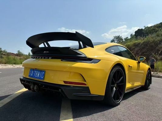 Porsche 992 Cuerpo de fibra de carbono Kit 992 estilo GT3 delantero y trasero parachoques lateral falda spoiler capucha