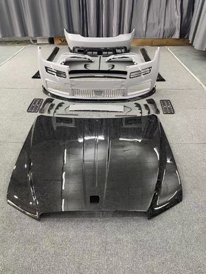 Rolls-Royce Ghost Cuerpo de fibra de carbono Kit estilo mansory delantero y trasero parachoques parachoques parachute parachute