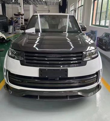 Land Rover Range Rover Kit de cuerpo de fibra de carbono Range Rover Moderado estilo Mansory difusor del labio delantero Spoiler capó rueda de arco falda lateral