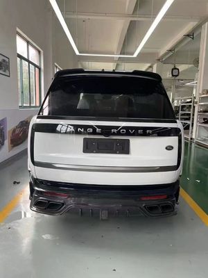 Land Rover Range Rover Kit de cuerpo de fibra de carbono Range Rover Moderado estilo Mansory difusor del labio delantero Spoiler capó rueda de arco falda lateral
