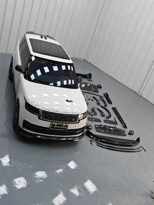 Land Rover Range Rover Kit de cuerpo de fibra de carbono Range Rover Moderado estilo Mansory difusor del labio delantero Spoiler capó rueda de arco falda lateral