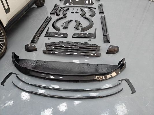Land Rover Range Rover Kit de cuerpo de fibra de carbono Range Rover Moderado estilo Mansory difusor del labio delantero Spoiler capó rueda de arco falda lateral