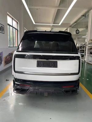 Land Rover Range Rover Kit de cuerpo de fibra de carbono Range Rover Moderado estilo Mansory difusor del labio delantero Spoiler capó rueda de arco falda lateral