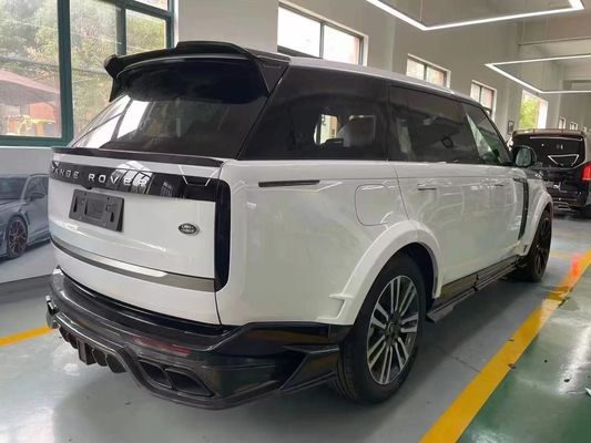 Land Rover Range Rover Kit de cuerpo de fibra de carbono Range Rover Moderado estilo Mansory difusor del labio delantero Spoiler capó rueda de arco falda lateral