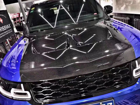 Nuevo producto Capó de fibra de carbono para Range Rover Sport para Range Rover Sport Capó de estilo SVR