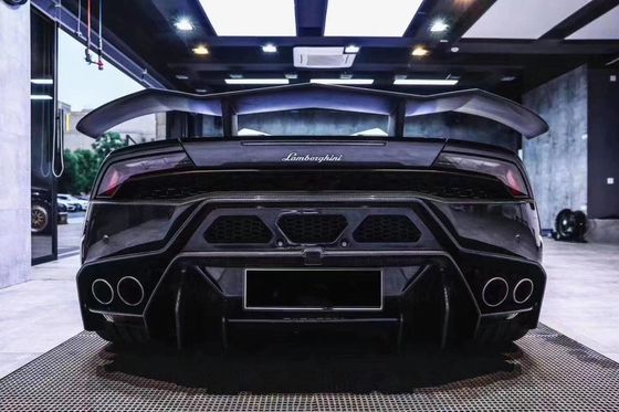 2022 Nuevos productos Huracan Lp580 Lp610 Kit de carrocería para Lamborghini Huracan delantero y trasero parachoques de fibra de carbono