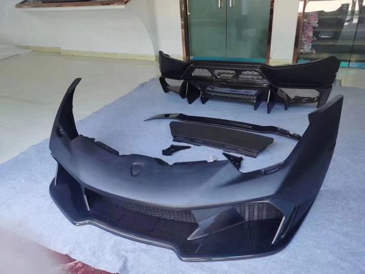2022 Nuevos productos Huracan Lp580 Lp610 Kit de carrocería para Lamborghini Huracan delantero y trasero parachoques de fibra de carbono