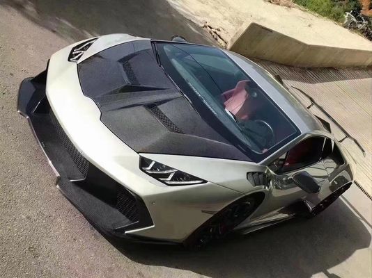 Para el Lamborghini LP580 LP610 EVO Capó de fibra de carbono LP580 LP610 EVO 1016 Tipo Capó del motor de fibra de carbono