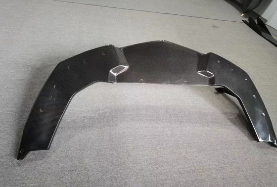 Para el Lamborghini LP700 Kit de cuerpo de fibra de carbono LP700 Upgrade VORs estilo de fibra de carbono delantera del difundidor de labios