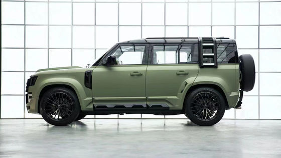 Kit de carrocería de piezas de automóvil para Land Rover Defender Defender Upgraded LUMMA estilo delantero y trasero Bumper Kit de cuerpo ancho