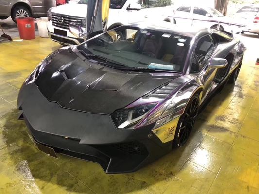 Capa de fibra de carbono de alta calidad Aventador Capa de la máquina de fibra de carbono LP700 Capa de la escotilla del motor LP720