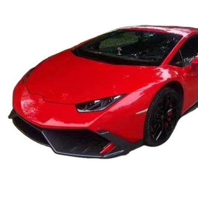 Para Lamborghini LP580 LP610 Kit de cuerpo de fibra de carbono LP580 LP610 Estilo MSY actualizado Falda lateral del difusor de labios delantero