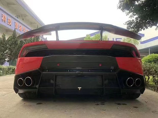 Para Lamborghini LP580 LP610 Kit de cuerpo de fibra de carbono LP580 LP610 Estilo MSY actualizado Falda lateral del difusor de labios delantero