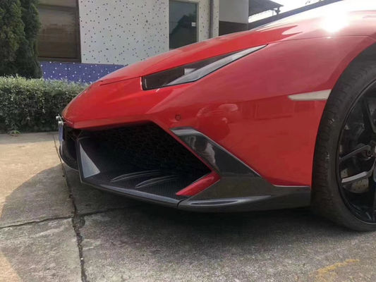 Para Lamborghini LP580 LP610 Kit de cuerpo de fibra de carbono LP580 LP610 Estilo MSY actualizado Falda lateral del difusor de labios delantero