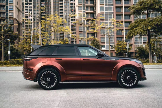 Para Land Rover Velar Fibra de carbono Kit de carrocería Velar actualiza el estilo LM delantero y trasero del parachoques Spoiler Widebody Kit
