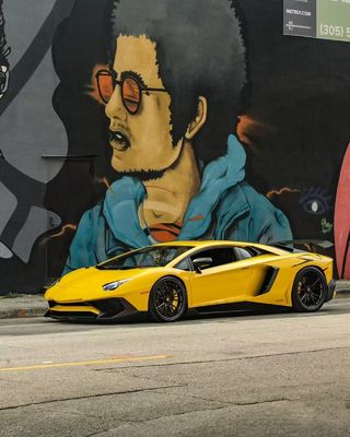 Para Lamborghini Aventador LP700 Fibra de carbono Kit de carrocería Aventador Actualizado 740SV delantero y trasero parachoques