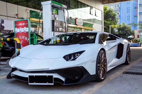 Para Lamborghini Aventador LP700 Fibra de carbono Kit de carrocería Aventador Actualizado 740SV delantero y trasero parachoques