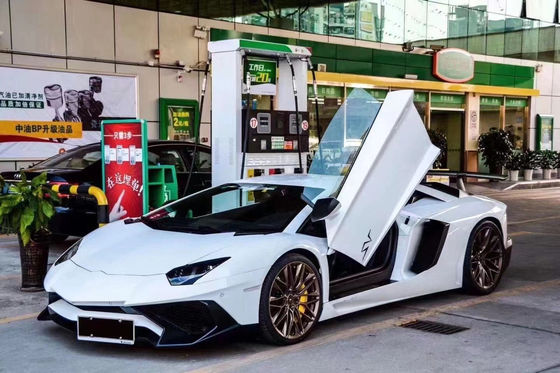 Para Lamborghini Aventador LP700 Fibra de carbono Kit de carrocería Aventador Actualizado 740SV delantero y trasero parachoques