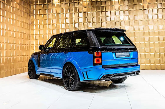 Black Range Rover Bodykits 240 mm Fibra de carbono Kit de cuerpo ancho 2019-