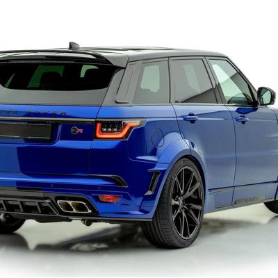 Reparación de reemplazo Kit de carrocería Land Rover 2017 - 2019 Spoiler Hood Fibra de resina labio delantero