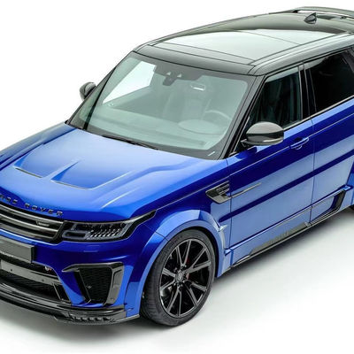 Reparación de reemplazo Kit de carrocería Land Rover 2017 - 2019 Spoiler Hood Fibra de resina labio delantero