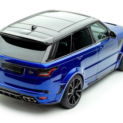Reparación de reemplazo Kit de carrocería Land Rover 2017 - 2019 Spoiler Hood Fibra de resina labio delantero