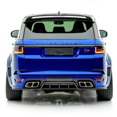 Reparación de reemplazo Kit de carrocería Land Rover 2017 - 2019 Spoiler Hood Fibra de resina labio delantero