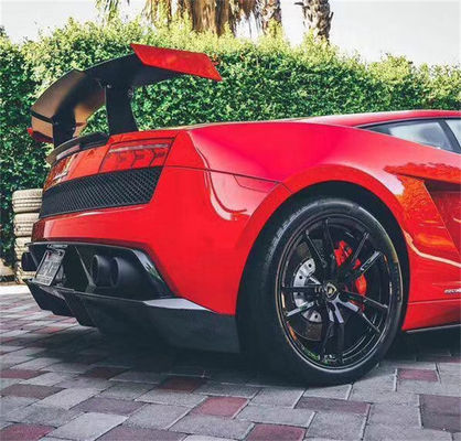 Para Lamborghini Gallardo LP550 560 570 Spoiler de fibra de carbono Gallardo LP550 560 570 Spoiler mejorado de estilo SUPER TROFEO