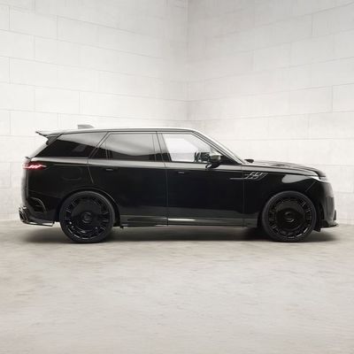 2023 Reparación Discovery Sport Body Kit MSY estilo de fibra de carbono Spoiler labial