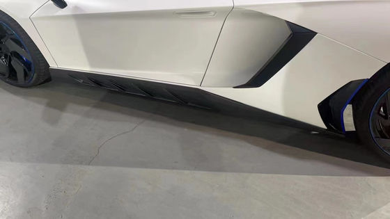 Para el Lamborghini LP700 LP750 Kit de cuerpo de fibra de carbono LP700 750 Noví mejorado Kit de cuerpo delantero de pala lateral