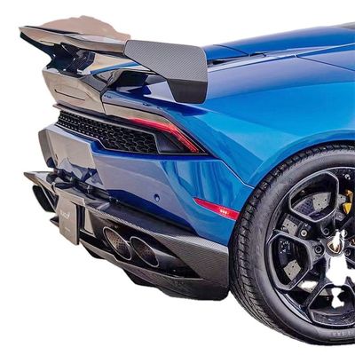 Para Lamborghini LP580 LP610 Kit de carrocería de fibra de carbono LP580 LP610 Upgraded VORS Style Ala de spoiler de fibra de carbono