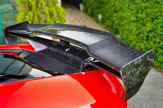 Para Lamborghini LP580 LP610 Kit de carrocería de fibra de carbono LP580 LP610 Upgraded VORS Style Ala de spoiler de fibra de carbono