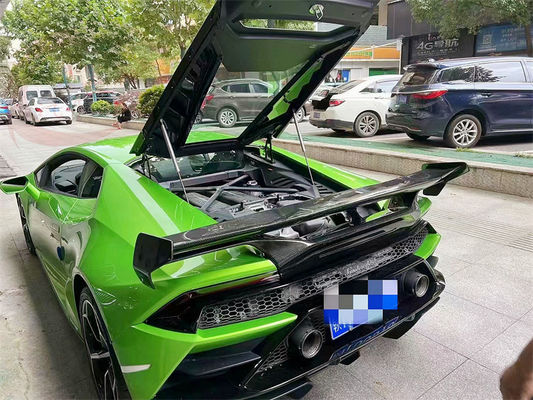 Para Lamborghini LP580 LP610 Kit de carrocería de fibra de carbono LP580 LP610 Upgraded VORS Style Ala de spoiler de fibra de carbono