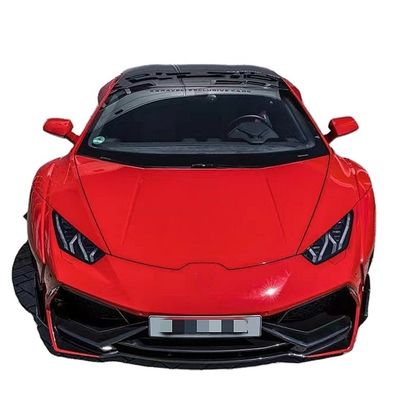 Para Lamborghini LP580 LP610 Kit de cuerpo ancho de fibra de carbono LP580 LP610 Modernizado estilo PD delantero y trasero del parachoques spoiler cuerpo ancho