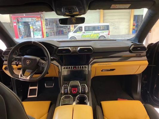 Repuestos para automóviles Interior de fibra de carbono para Lamborghini Urus Urus Fibra de carbono Superficie central de control de aire acondicionado