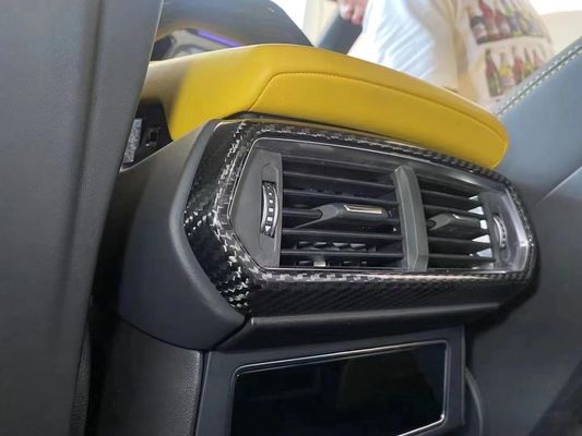 Repuestos para automóviles Interior de fibra de carbono para Lamborghini Urus Urus Fibra de carbono Superficie central de control de aire acondicionado