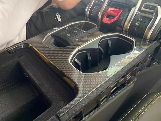 Repuestos para automóviles Interior de fibra de carbono para Lamborghini Urus Urus Fibra de carbono Superficie central de control de aire acondicionado